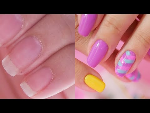 Видео: ИДЕАЛЬНАЯ КУТИКУЛА БЕЗ АППАРАТА И НОЖНИЦ! МОДНЫЙ МАНИКЮР В СТИЛЕ 90-Х