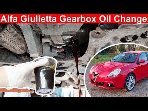 Видео: Замена масла в 6-ступенчатой ​​механической коробке передач Alfa Romeo Giulietta