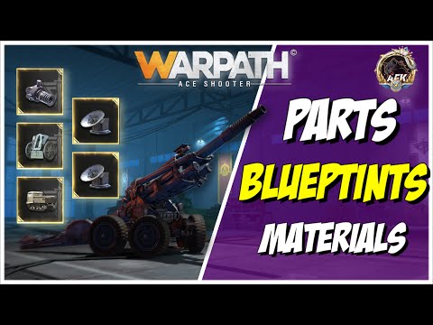 Видео: Лучший способ получить чертежи и детали в Warpath