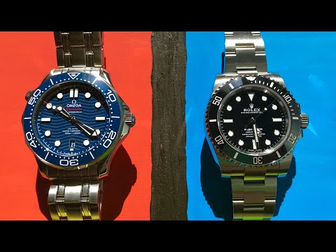 Видео: Сравниваем ROLEX SUBMARINER vs OMEGA SEAMASTER | Часть 2