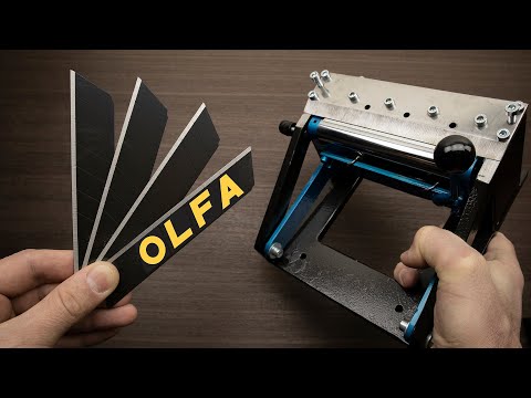 Видео: Лучшие лезвия для двоильной машинки. Стоит ли переплачивать за OLFA? Какие выбрать?
