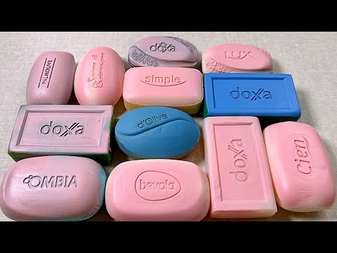 Видео: ASMR soap cutting Painted soap Relaxing sounds АСМР мыло