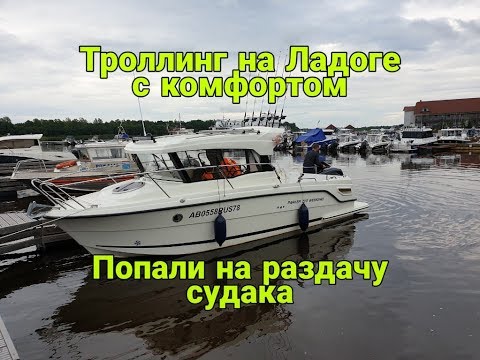 Видео: Большой троллинг на Ладоге с комфортом. Попали на раздачу судака.