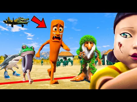 Видео: ТУНГ ТУНГ САХУР ИГРА КАЛЬМАРАҒА ҚАТЫСТЫ (GTA V)