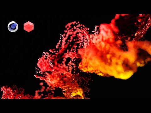 Видео: Научись создавать симуляцию частиц в C4D с redshift (tutorial)
