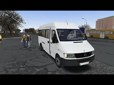 Видео: OMSI 2 Маршрут 129, автобус Mersedes benz w912