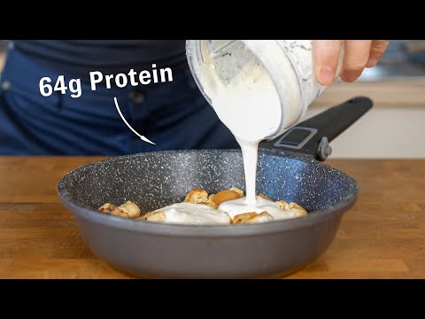 Видео: Я приготовил курицу Альфредо с 64 г белка