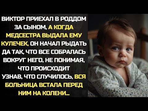Видео: Виктор пришёл в роддом за ребенком, но взял сверток с малышом, у него полились слезы..