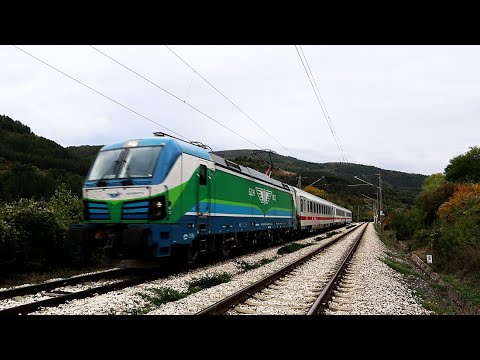 Видео: Дванадесет есенни влакчетa от Церово...