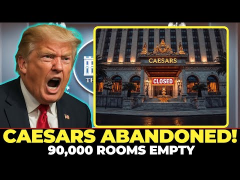 Видео: 90 000 пустых номеров Caesars — крах Лас-Вегаса в 2025 году