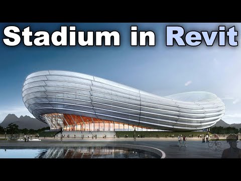 Видео: Стадион/Арена в учебном пособии Revit