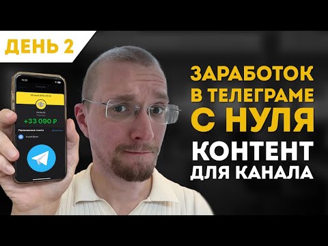 Видео: Воркшоп 2: Контент для Телеграм