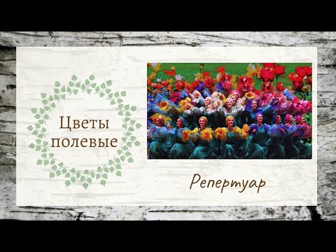 Видео: "Цветы полевые" - Ансамбль " Берёзка"