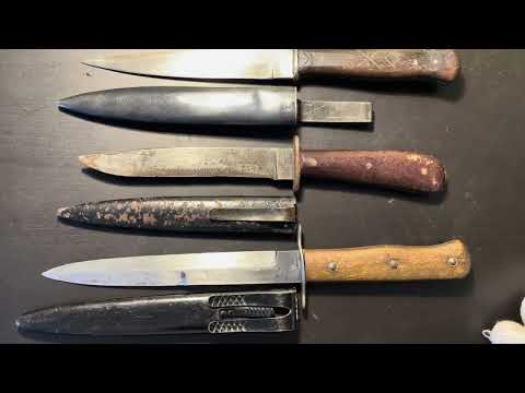 Видео: БОЕВЫЕ НОЖИ. COMBAT KNIVES. MILITARIA SHOW HOUTEN FEBRUARY 2025.