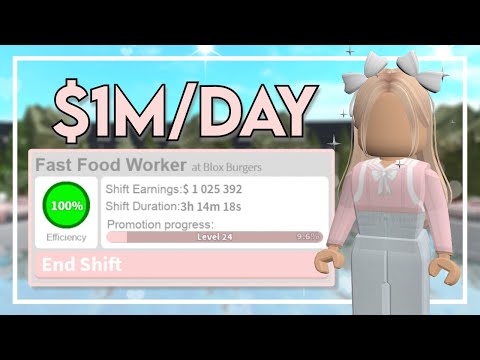 Видео: Как заработать 1 миллион долларов в день в Блоксбурге | Советы и рекомендации (Roblox)