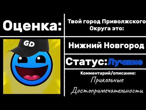 Видео: Твой город Приволжского округа это||ПЛГД @TheOldestChannelTira