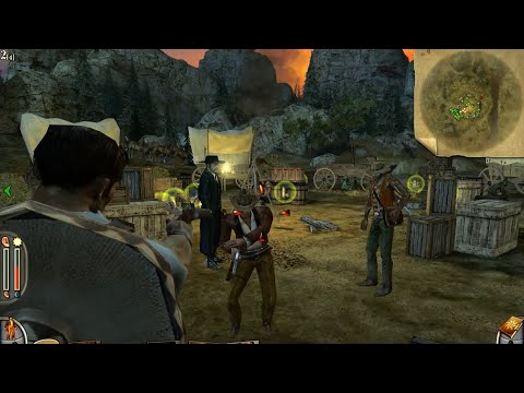 Видео: Desperados 2: Cooper's Revenge - прохождение - миссия 3-4 - Защищая переселенцев