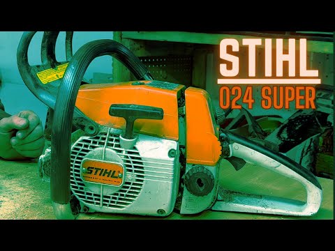 Видео: Диагностика и полная разборка бензопилы Stihl 024 Super при низком уровне мощности! ЧАСТЬ 1