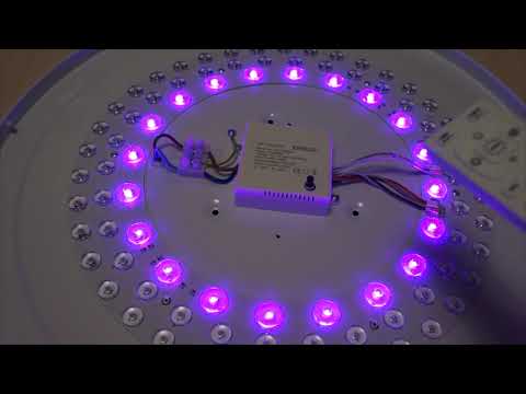 Видео: Светодиодный светильник CITILUX SANTA RGB 68 W