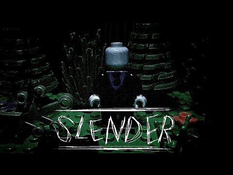 Видео: "Slender" лего-анимация