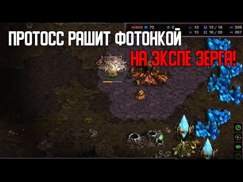 Видео: Старкрафт P VS Z достаточно ли 1 фотонки для атаки?