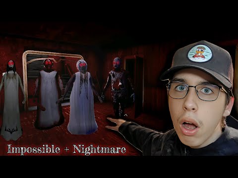 Видео: Прошёл НЕВОЗМОЖНУЮ Бабку ГРЕННИ 5. Granny 5: Time To Wake Up. (Impossible + Nightmare). Прохождение.
