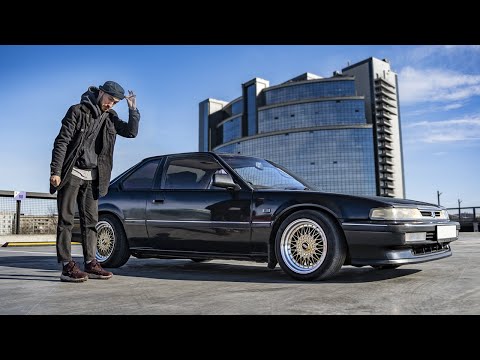 Видео: Задние колеса как на погрузчике / Honda Prelude III INX #RICEVICE