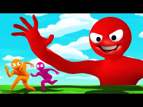 Видео: МЕГА ПЛАСТИЛИНОВЫЙ ЧЕЛОВЕЧЕК! ГИГАНТЫ ПРОТИВ МЕЛКИХ