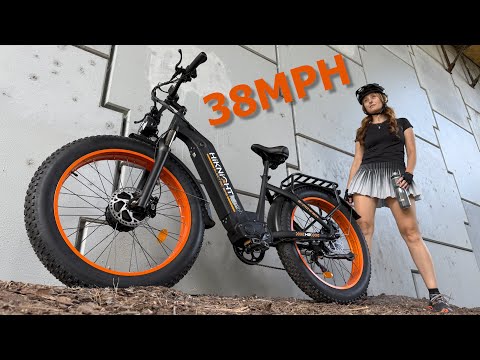 Видео: Внедорожный электровелосипед HiKNiGHT H2 Pro ЕДЕТ ОЧЕНЬ БЫСТРО! 38 миль в час!!! | Тест-драйв и с...