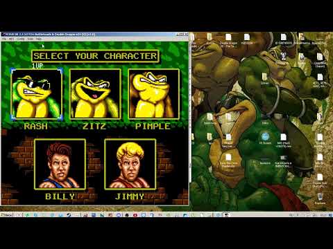Видео: Battletoads & Double Dragon x24bit настройка эмулятора.