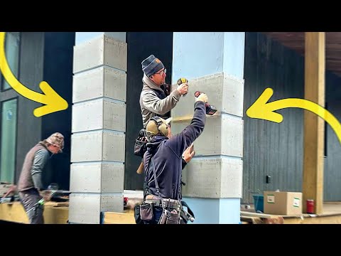 Видео: Строительство современного дома МЕГА-размера P118