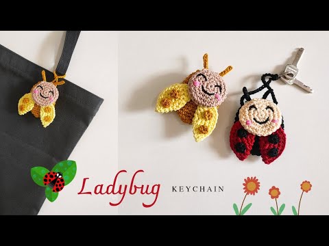 Видео: Брелок «Божья коровка», просто и быстро (субтитры)