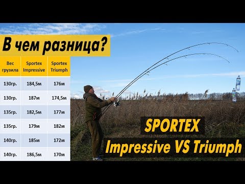 Видео: СРАВНИТЕЛЬНЫЙ ОБЗОР ДАЛЬНИКОВ ОТ SPORTEX. Impressive против Triumph.