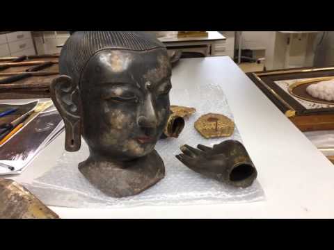 Видео: Реставрация предметов прикладного искусства/Рассказывают: А.И.Бантиков, А.И.Карпеченков, В.Н.Лебедев