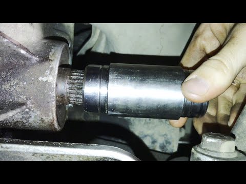 Видео: Замена втулки привода 26 зубов на Renault