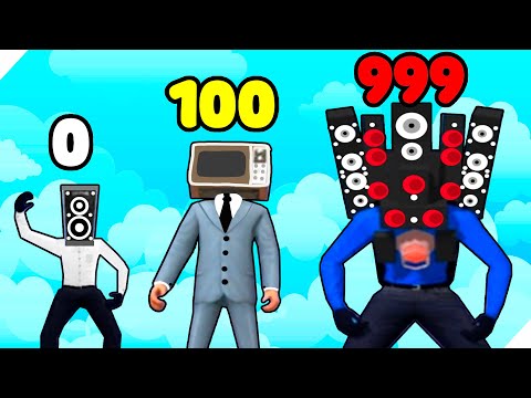 Видео: 🌞ЭВОЛЮЦИЯ КАМЕРАМЕНОВ ДЛЯ БИТВЫ  СО СКИБИДИ ТУАЛЕТАМИ! Toilet Monster Battle