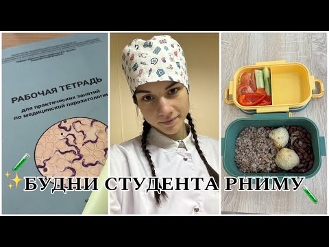 Видео: Будни студента РНИМУ / учёба, моё питание, быт