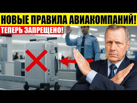 Видео: НЕ ПРОПУСТИ! Новые Правила Провоза РУЧНОЙ КЛАДИ В 2025 ГОДУ!