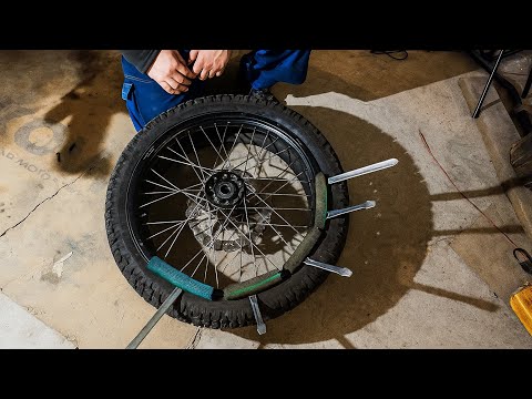 Видео: Як не треба бортувати ендуро колеса / заміна резини на Kovi ADT 300
