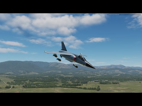 Видео: Mirage F1CE. Применение вооружения воздух-земля (DCS World 2.7)