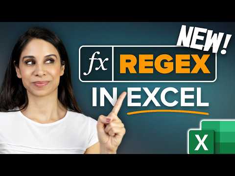 Видео: Представляем функции REGEX в Excel — легко извлекайте, очищайте и форматируйте данные! (НОВИНКА!)