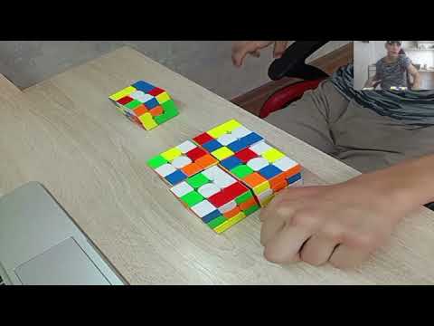 Видео: Мульти-блайнд 3х3 5/5 за 26:36.21