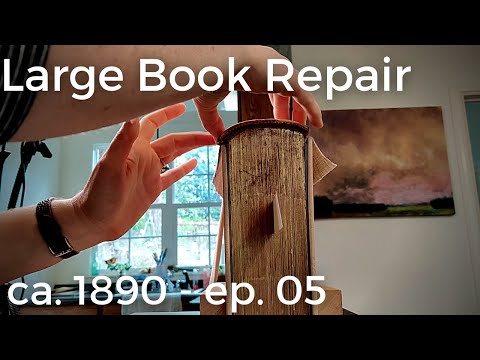 Видео: Новые льняные и бумажные подкладки. Оригинальные концевые манжеты восстановлены.