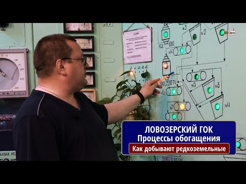 Видео: ЛОВОЗЕРСКИЙ ГОК. Процессы обогащения редких земель