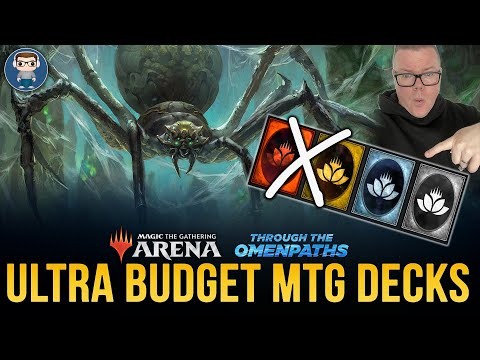 Видео: НОВЫЕ колоды арены MTG «Зеро Редкие» из The Omenpaths | ОТЛИЧНО ПОДХОДИТ для игроков с ограниченн...