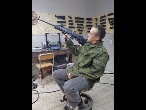 Видео: Пластиковый приклад, цевье и компоновка "Bullpup" на Вепрь 7 62х39
