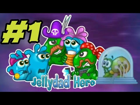 Видео: Папа желе герой #1.Живе желе