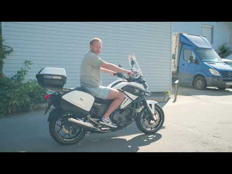 Видео: Стан мотоцикла Honda NC750X DCT