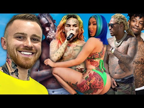 Видео: Татуисти Реагират На Cardi B, Travis Scott, 6ix9ine и Още Много...