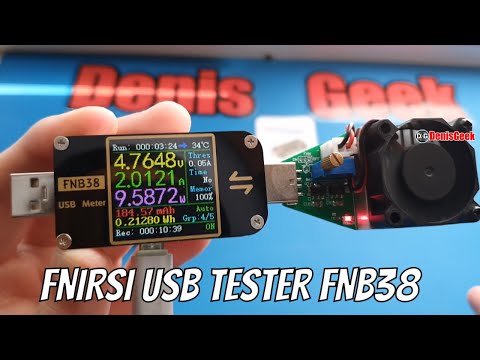 Видео: Обзор универсального тестера FNIRSI FNB38 + обновление прошивки